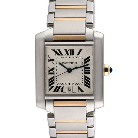 goldsmiths cartier tank|pre owned cartier tank watches.